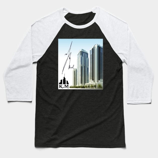 CITY K.M Baseball T-Shirt by TOPTshirt